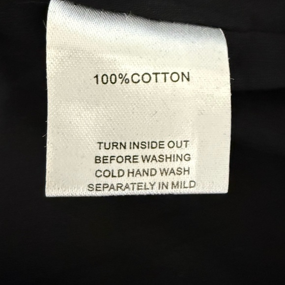 White Fox Boutique “If Only You Knew” Scribble Pants Black White Size Medium - Picture 6 of 7